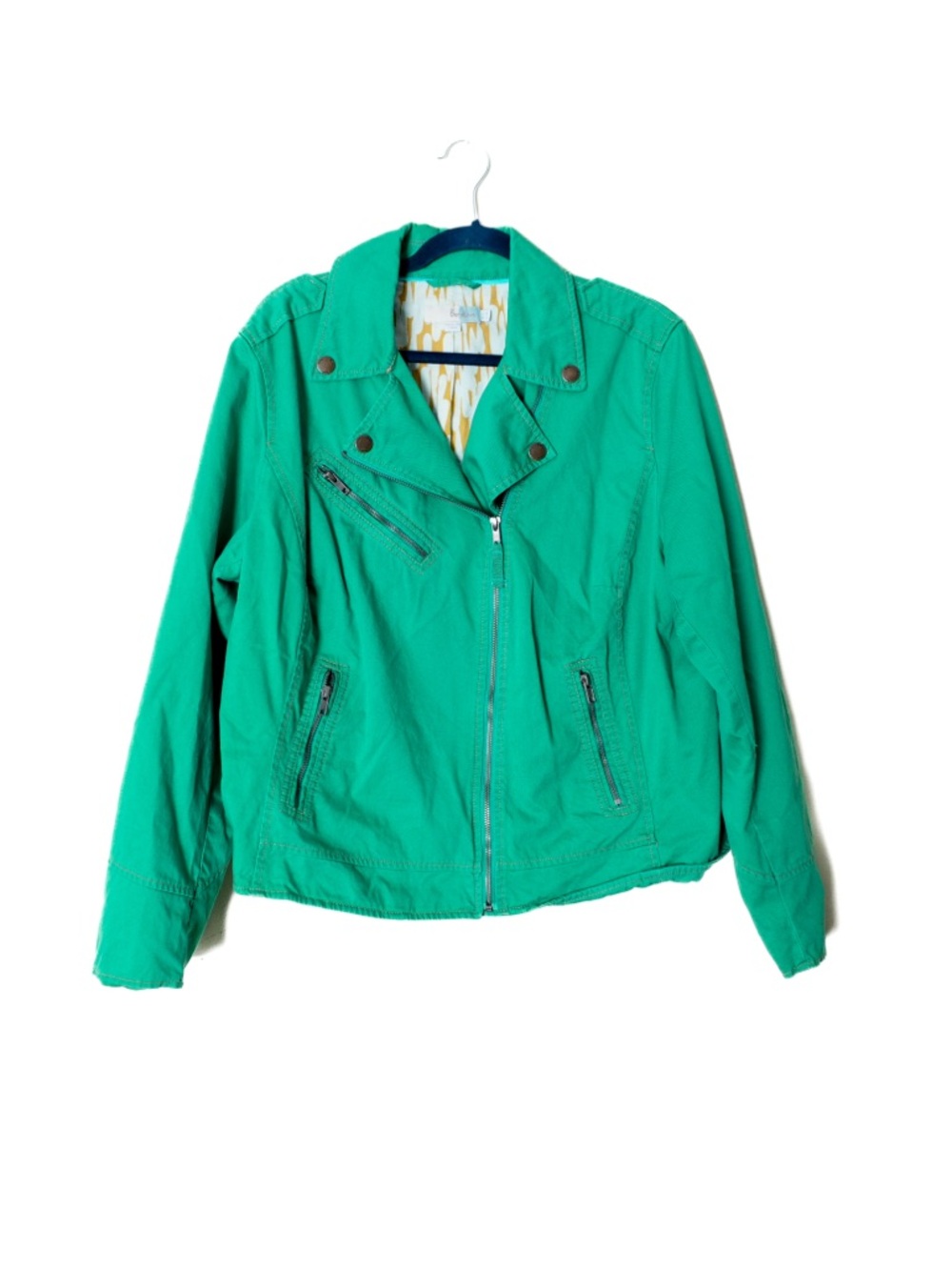 Boden Moto Utility Jacket Kelly Green